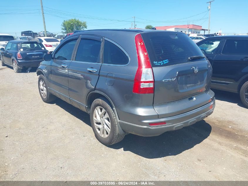 2010 Honda Cr-V Lx VIN: 5J6RE3H34AL038513 Lot: 39703595