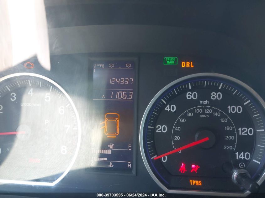 2010 Honda Cr-V Lx VIN: 5J6RE3H34AL038513 Lot: 39703595