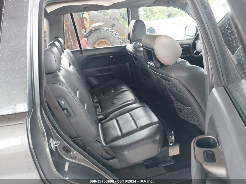 2007 Honda Pilot Ex-L VIN: 5FNYF285X7B012181 Lot: 39703600