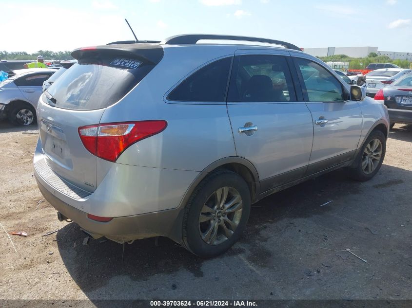 2012 Hyundai Veracruz Gls/Limited VIN: KM8NU4CC9CU186055 Lot: 39703624