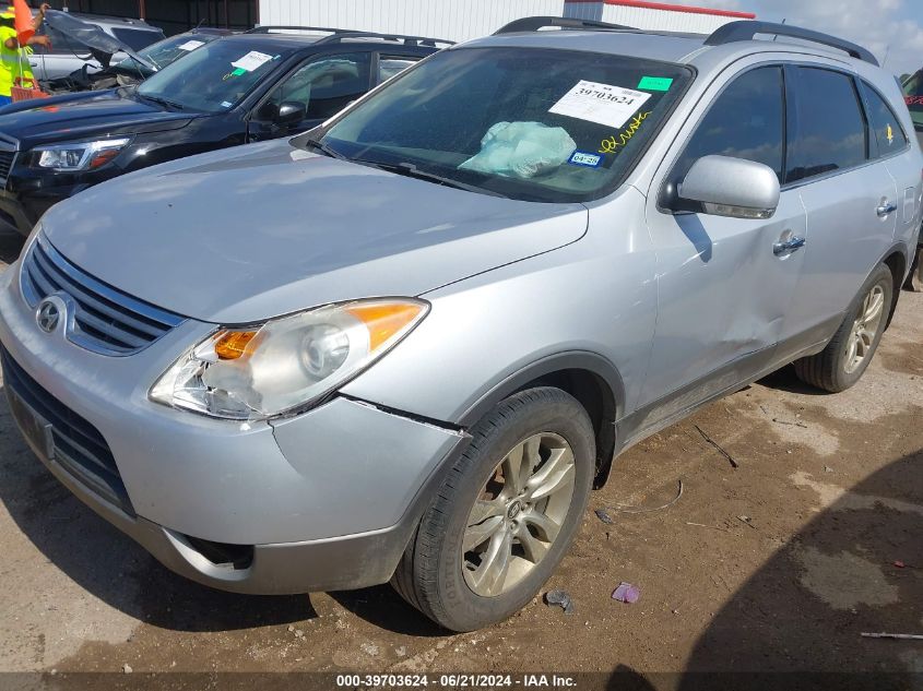 2012 Hyundai Veracruz Gls/Limited VIN: KM8NU4CC9CU186055 Lot: 39703624