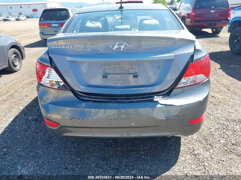 2014 Hyundai Accent Gls VIN: KMHCT4AE4EU664173 Lot: 39703631