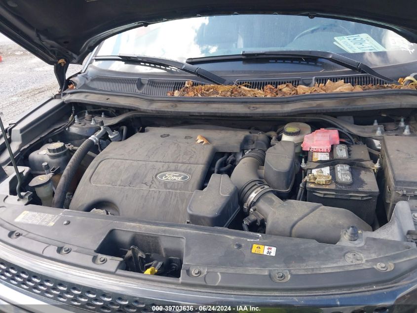 2013 Ford Explorer Limited VIN: 1FM5K8F82DGC53437 Lot: 39703636