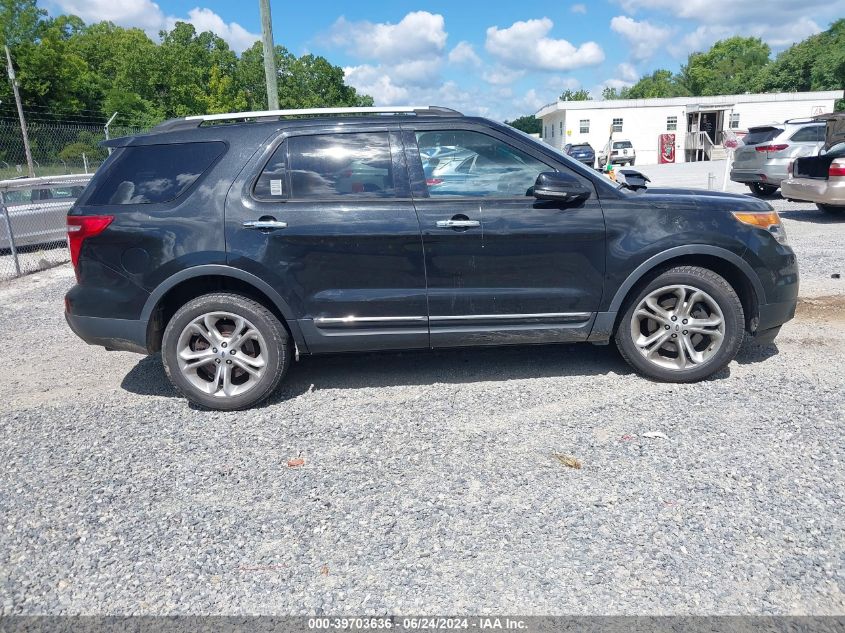 2013 Ford Explorer Limited VIN: 1FM5K8F82DGC53437 Lot: 39703636