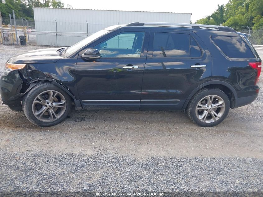 2013 Ford Explorer Limited VIN: 1FM5K8F82DGC53437 Lot: 39703636