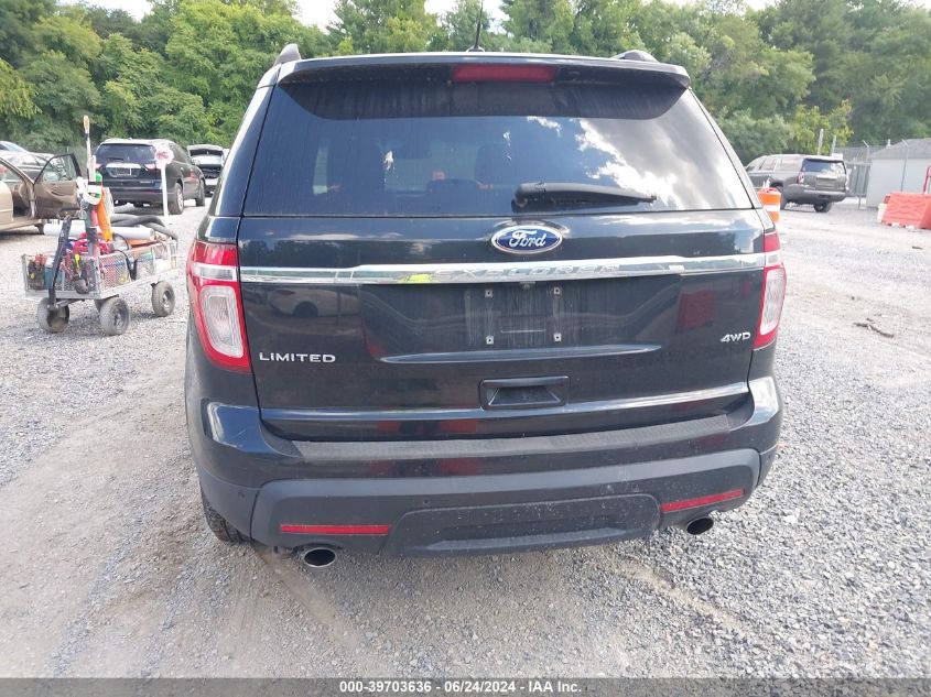 2013 Ford Explorer Limited VIN: 1FM5K8F82DGC53437 Lot: 39703636