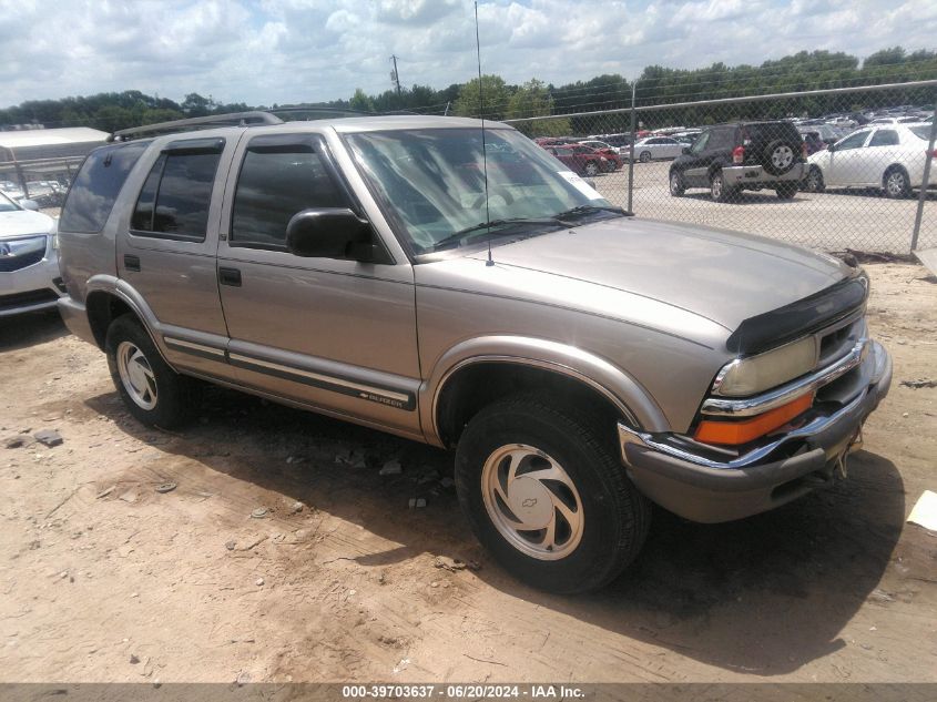 1GNDT13W312184345 2001 Chevrolet Blazer Lt