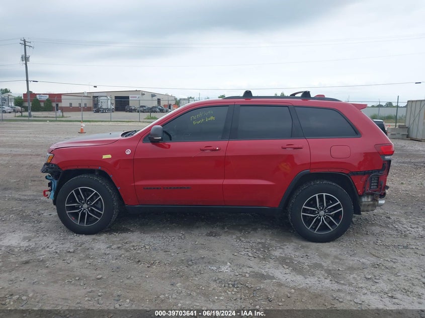 2018 Jeep Grand Cherokee Trailhawk 4X4 VIN: 1C4RJFLG4JC424863 Lot: 39703641