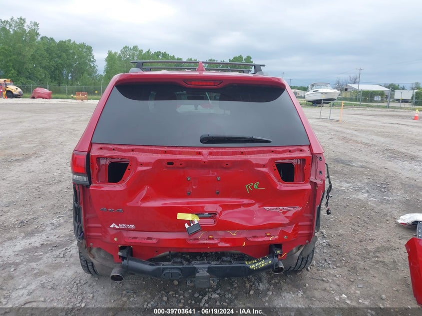2018 Jeep Grand Cherokee Trailhawk 4X4 VIN: 1C4RJFLG4JC424863 Lot: 39703641