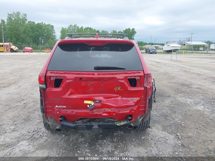 2018 Jeep Grand Cherokee Trailhawk 4X4 VIN: 1C4RJFLG4JC424863 Lot: 39703641
