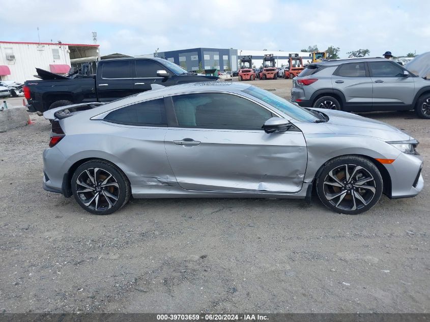 2018 Honda Civic Si VIN: 2HGFC3A51JH758313 Lot: 39703659