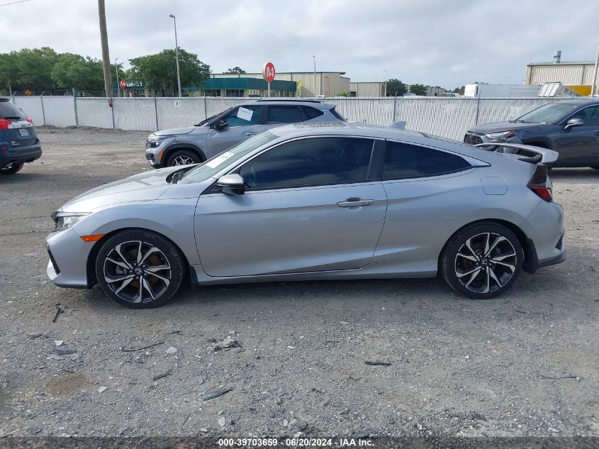 2018 Honda Civic Si VIN: 2HGFC3A51JH758313 Lot: 39703659