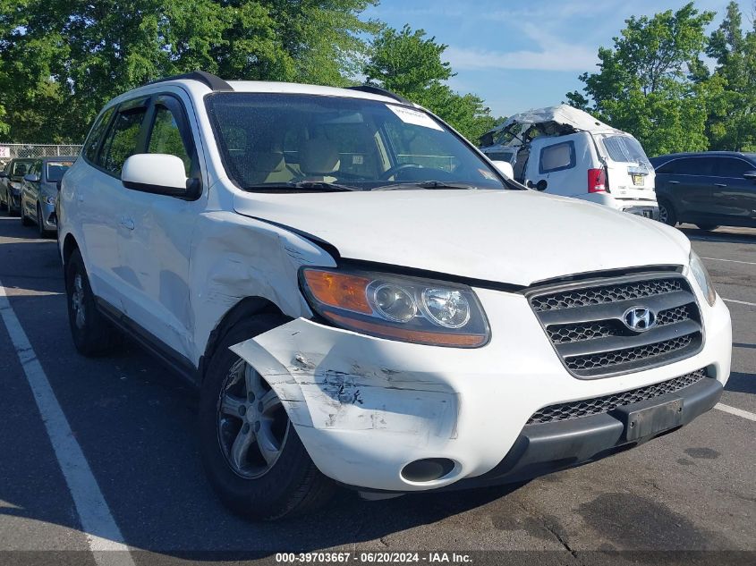 2008 Hyundai Santa Fe Gls VIN: 5NMSG73D98H143696 Lot: 39703667