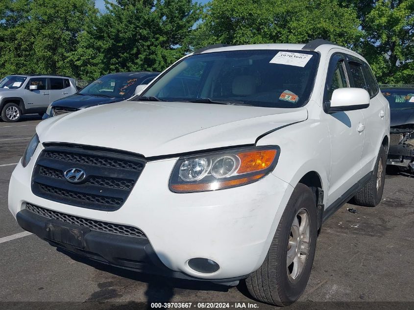 2008 Hyundai Santa Fe Gls VIN: 5NMSG73D98H143696 Lot: 39703667