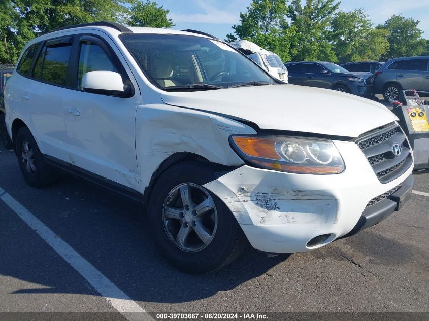 2008 Hyundai Santa Fe Gls VIN: 5NMSG73D98H143696 Lot: 39703667