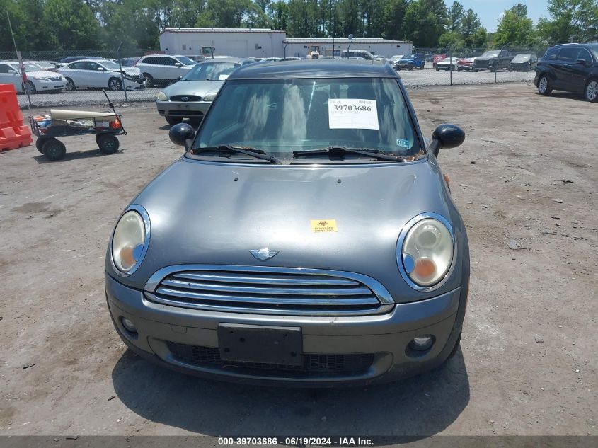 2010 Mini Cooper Clubman Base (M6) VIN: WMWML3C58ATX38174 Lot: 39703686