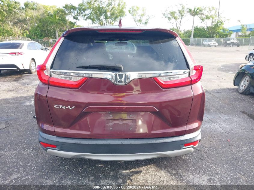 2017 Honda Cr-V Exl VIN: 7FARW1H80HE012351 Lot: 39703696