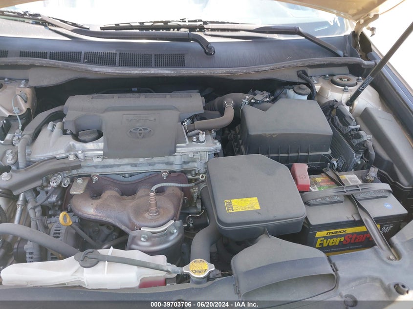 2012 Toyota Camry Xle VIN: 4T4BF1FK4CR173928 Lot: 39703706