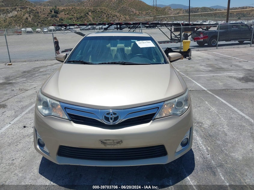 2012 Toyota Camry Xle VIN: 4T4BF1FK4CR173928 Lot: 39703706