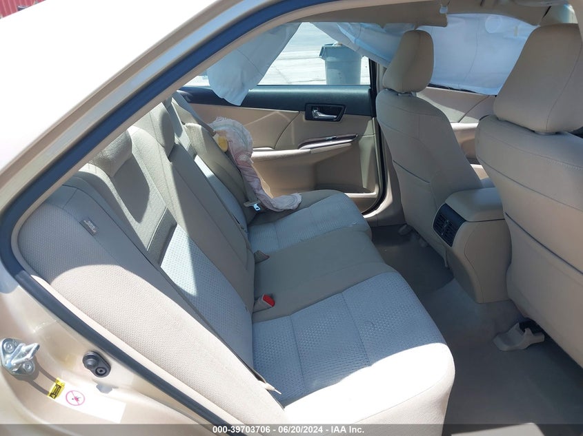 2012 Toyota Camry Xle VIN: 4T4BF1FK4CR173928 Lot: 39703706