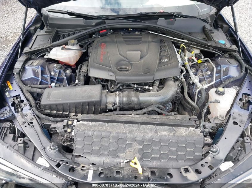 2021 Alfa Romeo Giulia Ti Awd VIN: ZARFANBN3M7642020 Lot: 39703710