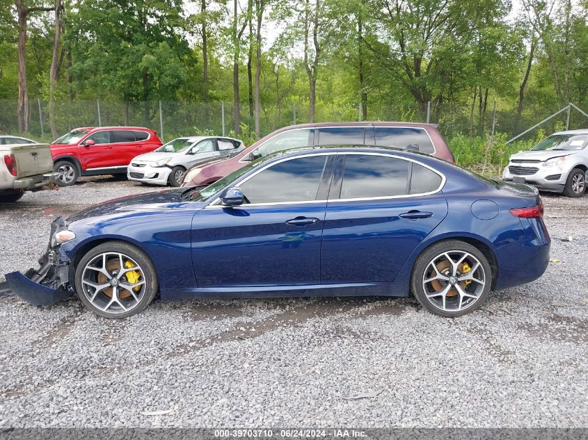 2021 Alfa Romeo Giulia Ti Awd VIN: ZARFANBN3M7642020 Lot: 39703710
