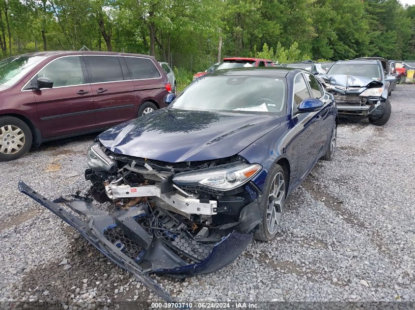 2021 Alfa Romeo Giulia Ti Awd VIN: ZARFANBN3M7642020 Lot: 39703710