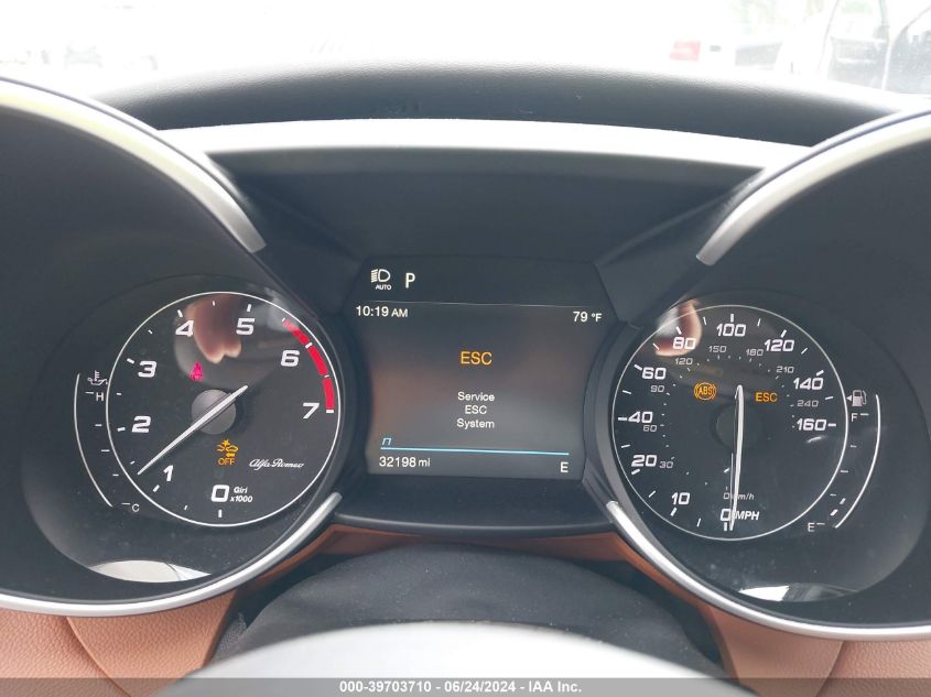 2021 Alfa Romeo Giulia Ti Awd VIN: ZARFANBN3M7642020 Lot: 39703710