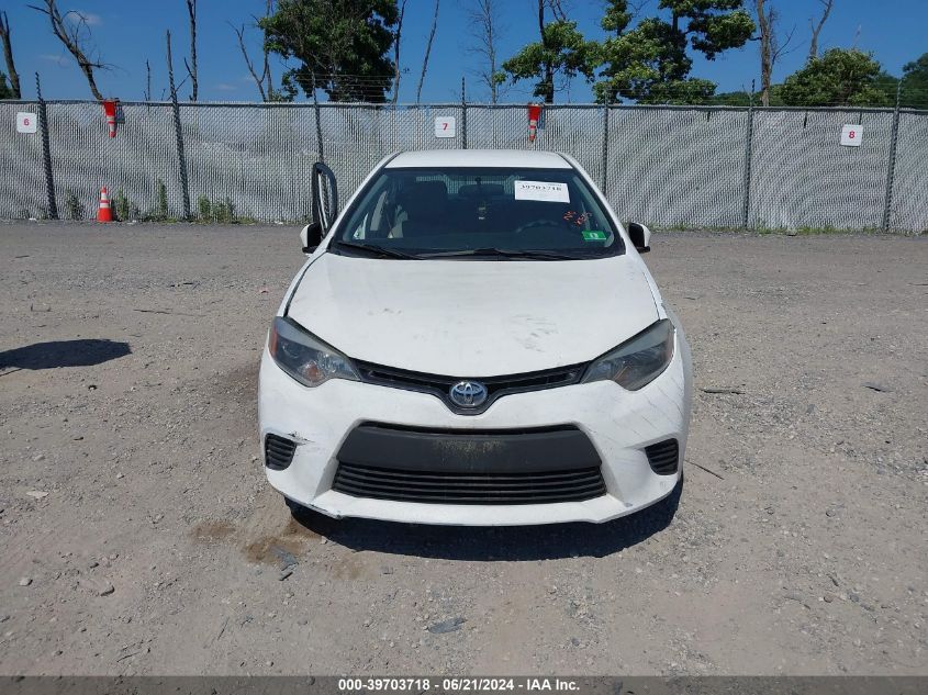 2016 TOYOTA COROLLA LE - 5YFBURHE7GP478787