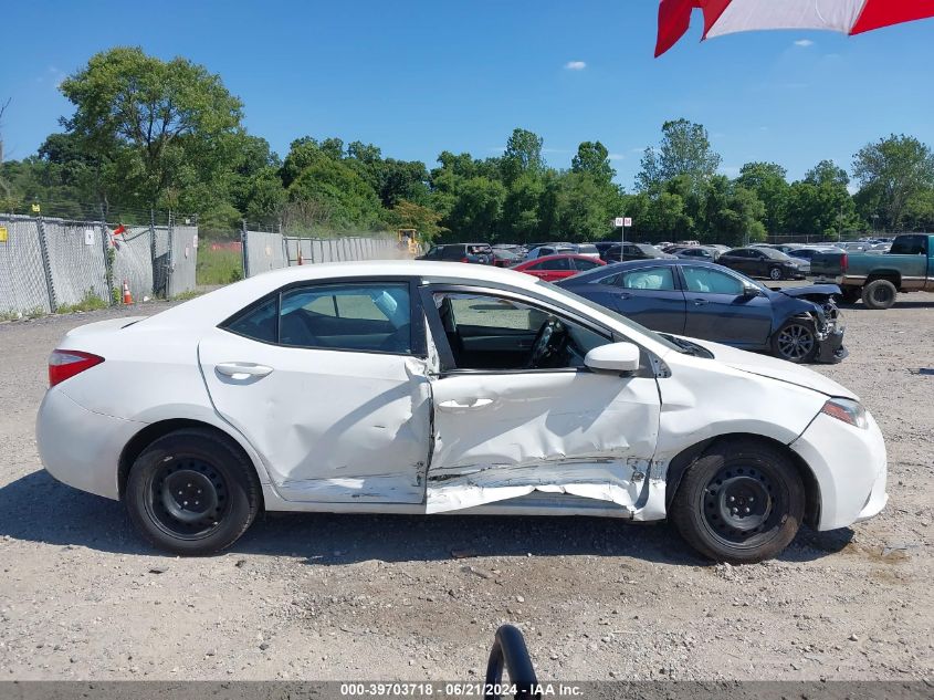 2016 TOYOTA COROLLA LE - 5YFBURHE7GP478787