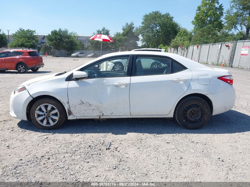 2016 TOYOTA COROLLA LE - 5YFBURHE7GP478787