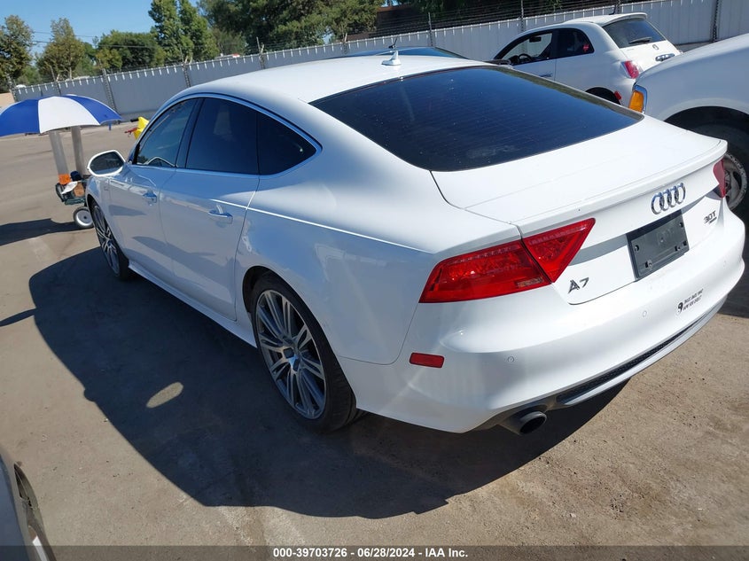 2012 Audi A7 Premium VIN: WAU2GAFCXCN082321 Lot: 39703726