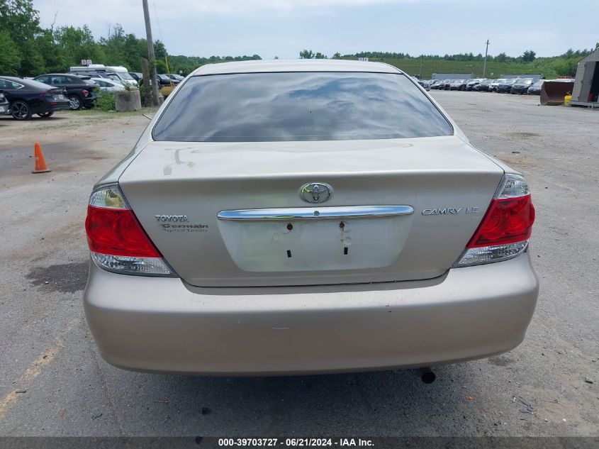 2005 Toyota Camry Le VIN: 4T1BE30K75U608283 Lot: 39703727