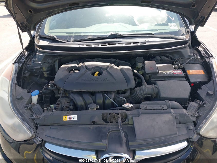 2013 Hyundai Elantra Gls VIN: 5NPDH4AE3DH436118 Lot: 39703745