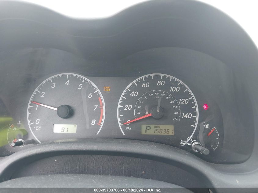 2011 Toyota Corolla Le VIN: 2T1BU4EE2BC700376 Lot: 39703768