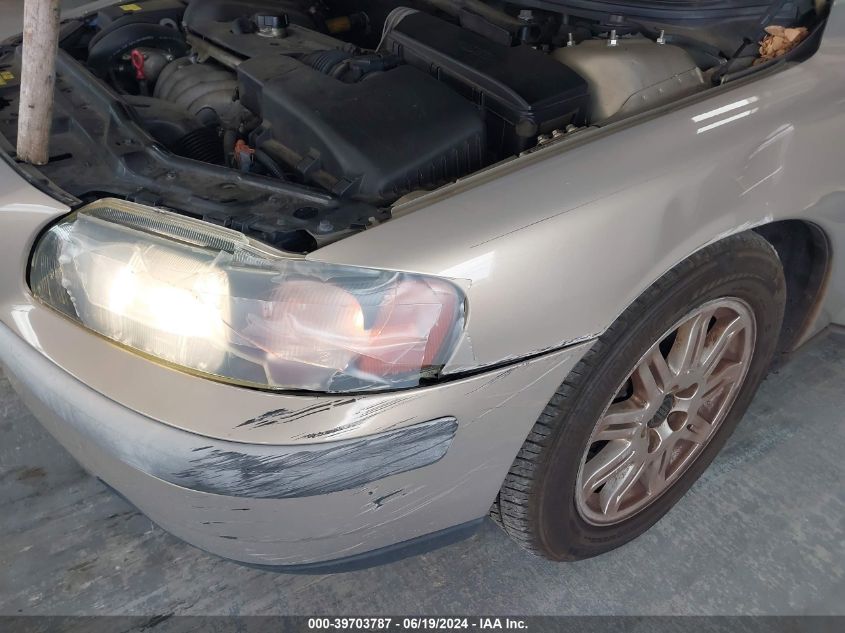 2004 Volvo S60 2.4 VIN: YV1RS61T742355037 Lot: 39703787