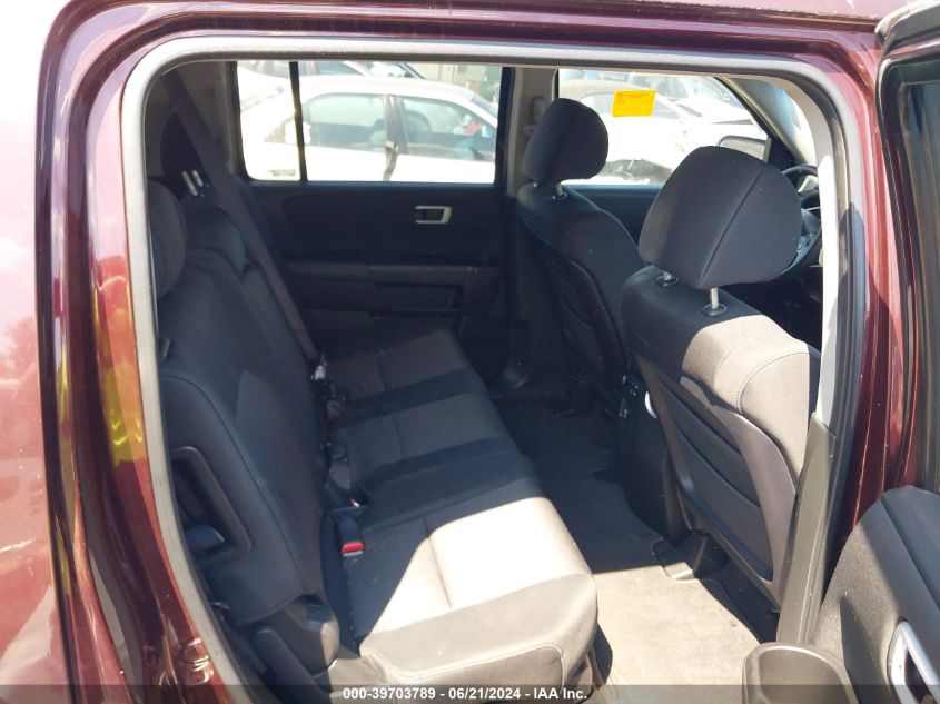 2009 Honda Pilot Ex VIN: 5FNYF484X9B023770 Lot: 39703789