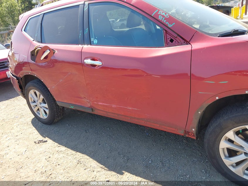 2014 Nissan Rogue S/Sl/Sv VIN: 5N1AT2MV3EC755450 Lot: 39703801