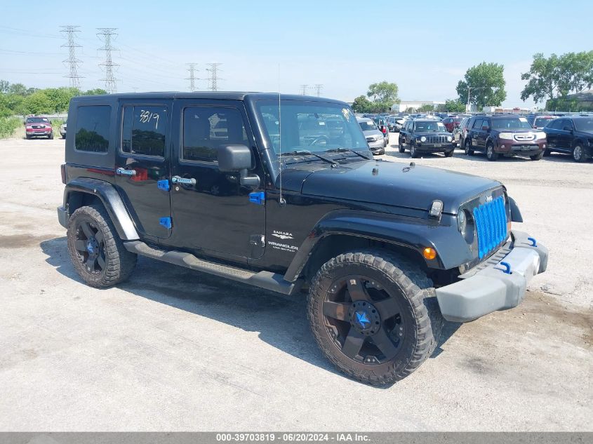 2008 Jeep Wrangler Unlimited Sahara VIN: 1J4GA59128L525599 Lot: 39703819