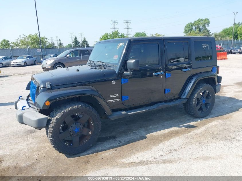 2008 Jeep Wrangler Unlimited Sahara VIN: 1J4GA59128L525599 Lot: 39703819