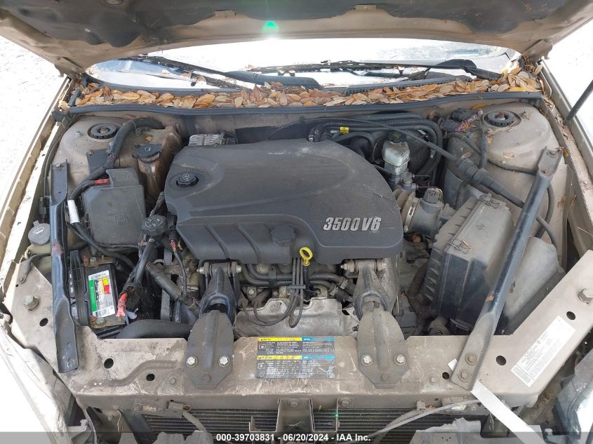 2G1WJ15K869227466 2006 Chevrolet Monte Carlo Ls