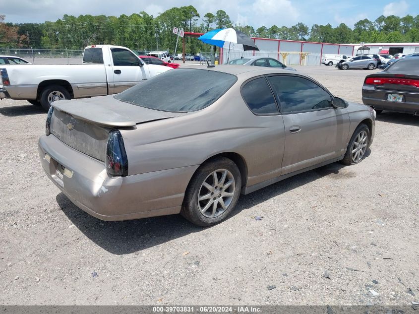 2G1WJ15K869227466 2006 Chevrolet Monte Carlo Ls