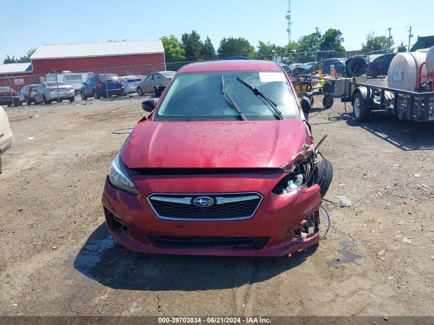 2017 Subaru Impreza 2.0I VIN: 4S3GTAA66H3726339 Lot: 39703834