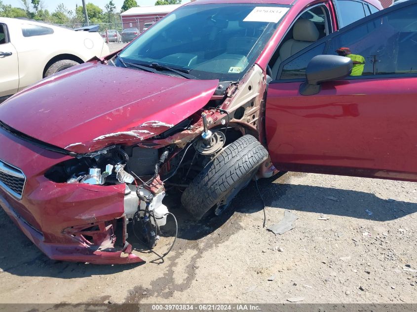 2017 Subaru Impreza 2.0I VIN: 4S3GTAA66H3726339 Lot: 39703834