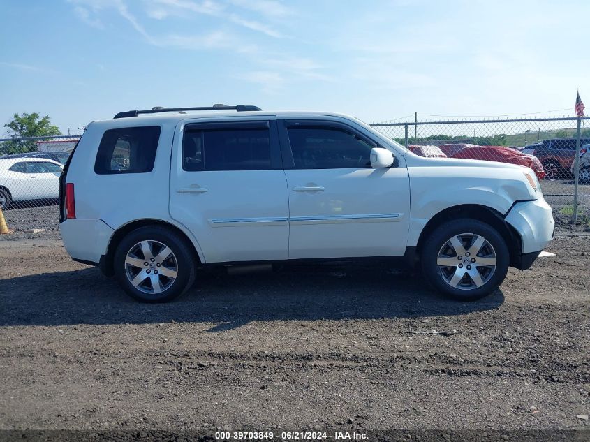 2013 Honda Pilot Touring VIN: 5FNYF4H98DB079145 Lot: 39703849