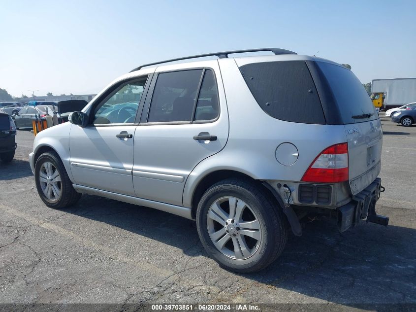 2003 Mercedes-Benz Ml 350 VIN: 4JGAB57E53A427813 Lot: 39703851