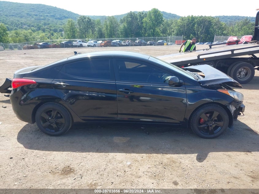 2012 Hyundai Elantra Gls (Ulsan Plant) VIN: KMHDH4AE4CU272474 Lot: 39703856