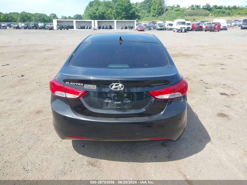2012 Hyundai Elantra Gls (Ulsan Plant) VIN: KMHDH4AE4CU272474 Lot: 39703856