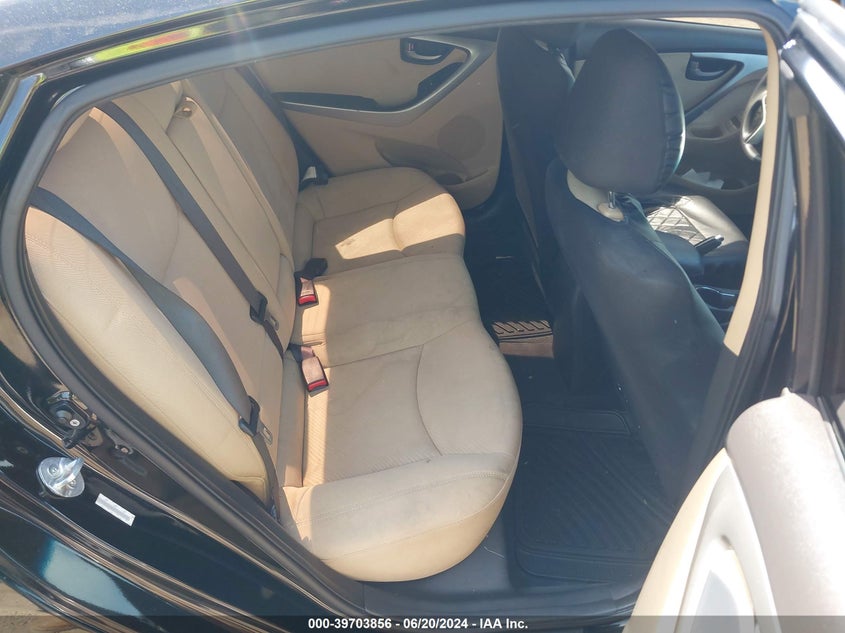 2012 Hyundai Elantra Gls (Ulsan Plant) VIN: KMHDH4AE4CU272474 Lot: 39703856