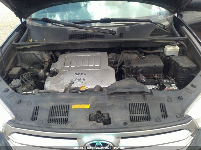 2013 Toyota Highlander Se V6 VIN: 5TDBK3EH8DS244095 Lot: 39703859